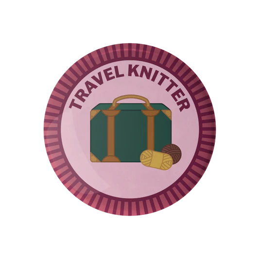 Camp Stitchwood Purl Scout Merit Badge Pin