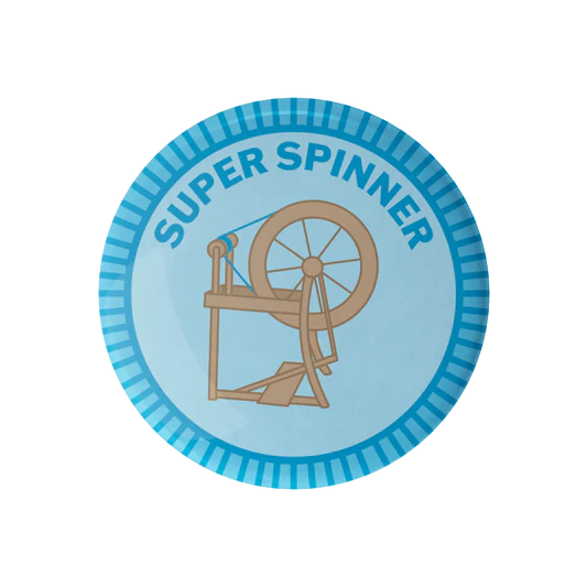 Camp Stitchwood Purl Scout Merit Badge Pin