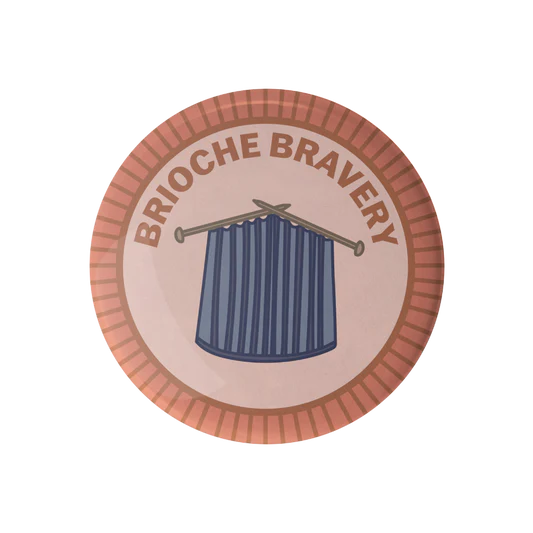 Camp Stitchwood Purl Scout Merit Badge Pin