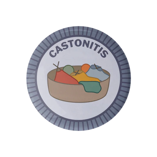 Camp Stitchwood Purl Scout Merit Badge Pin