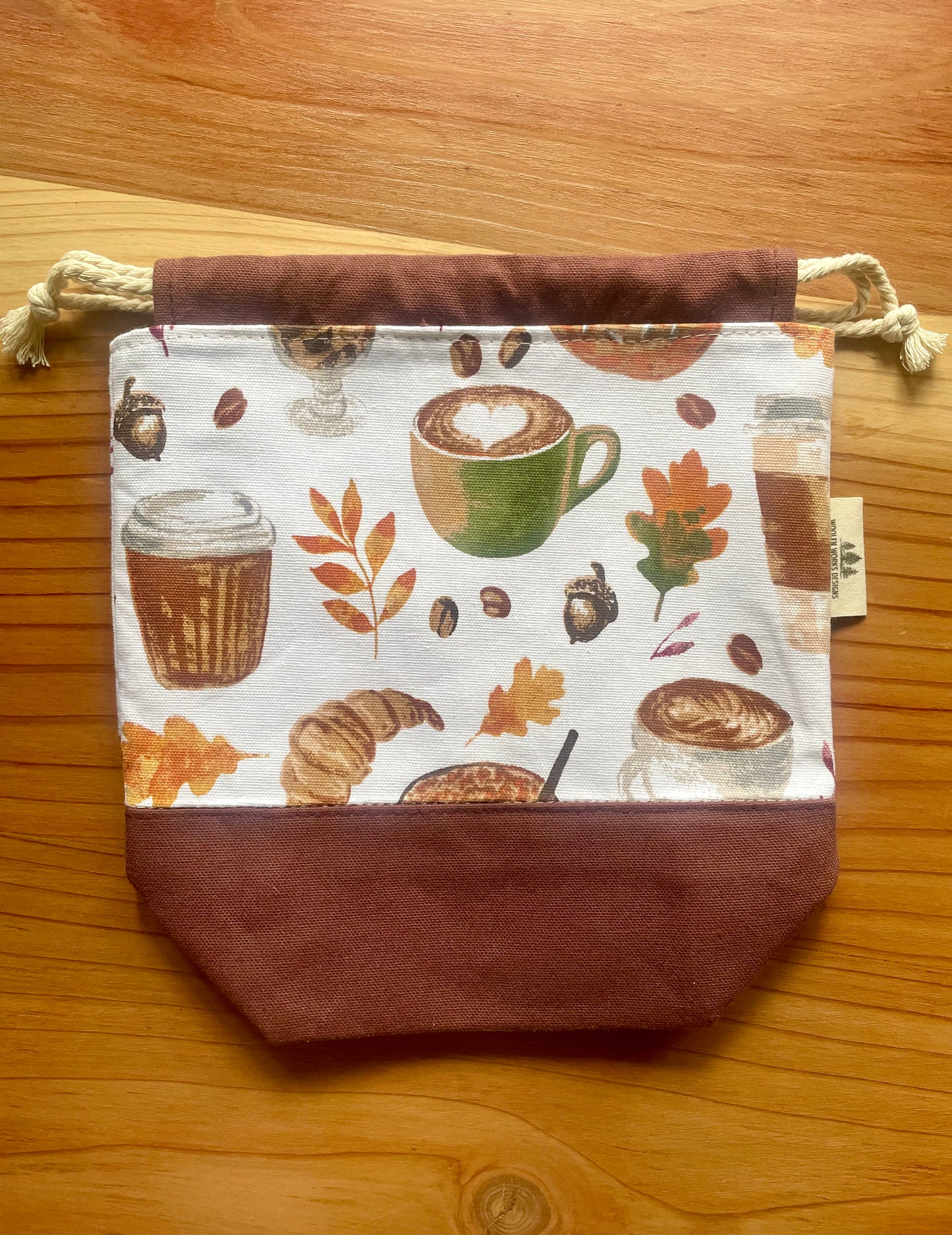 Fall Cotton Sock Bag