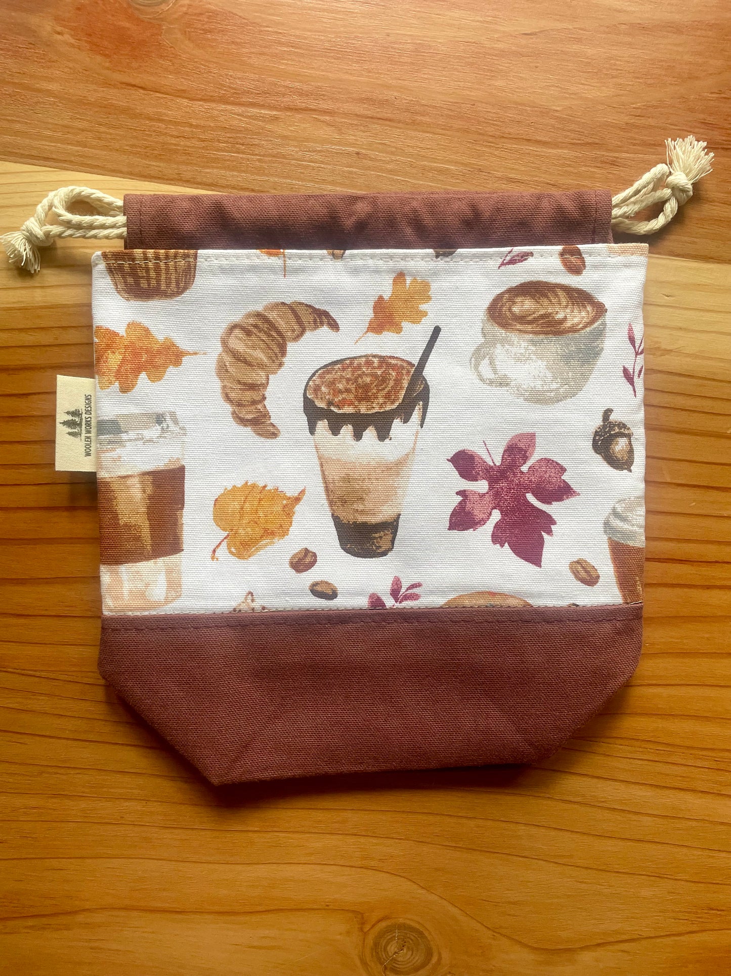 Fall Cotton Sock Bag