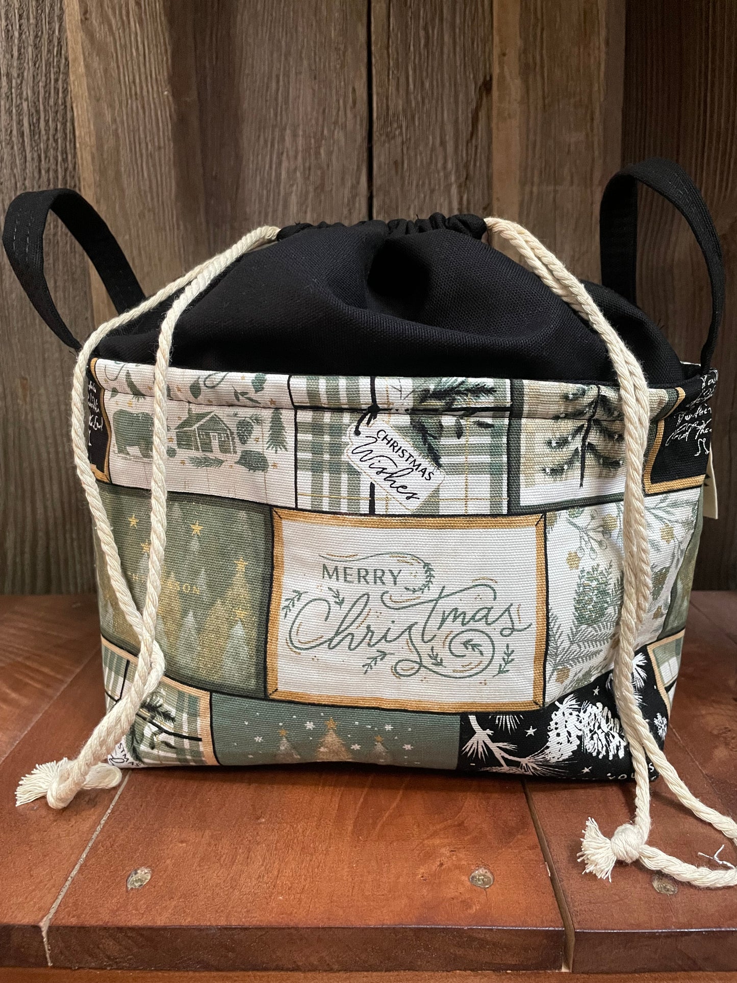 Advent companion bucket bag