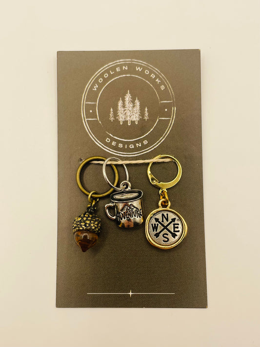 Stitch Marker Set - Outdoor Adventure