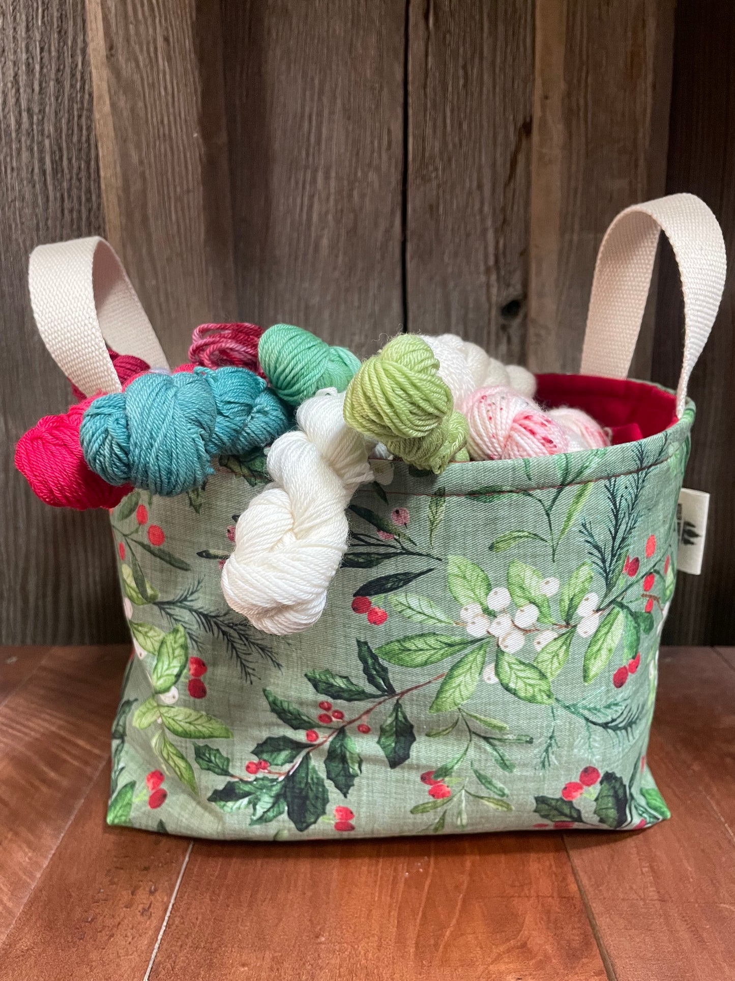 Advent companion bucket bag