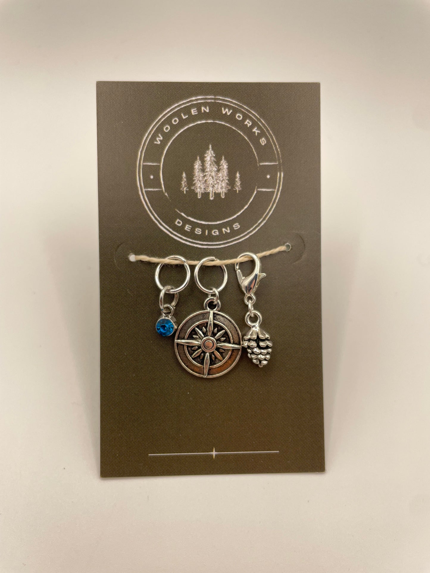 Stitch Marker Set - Compass