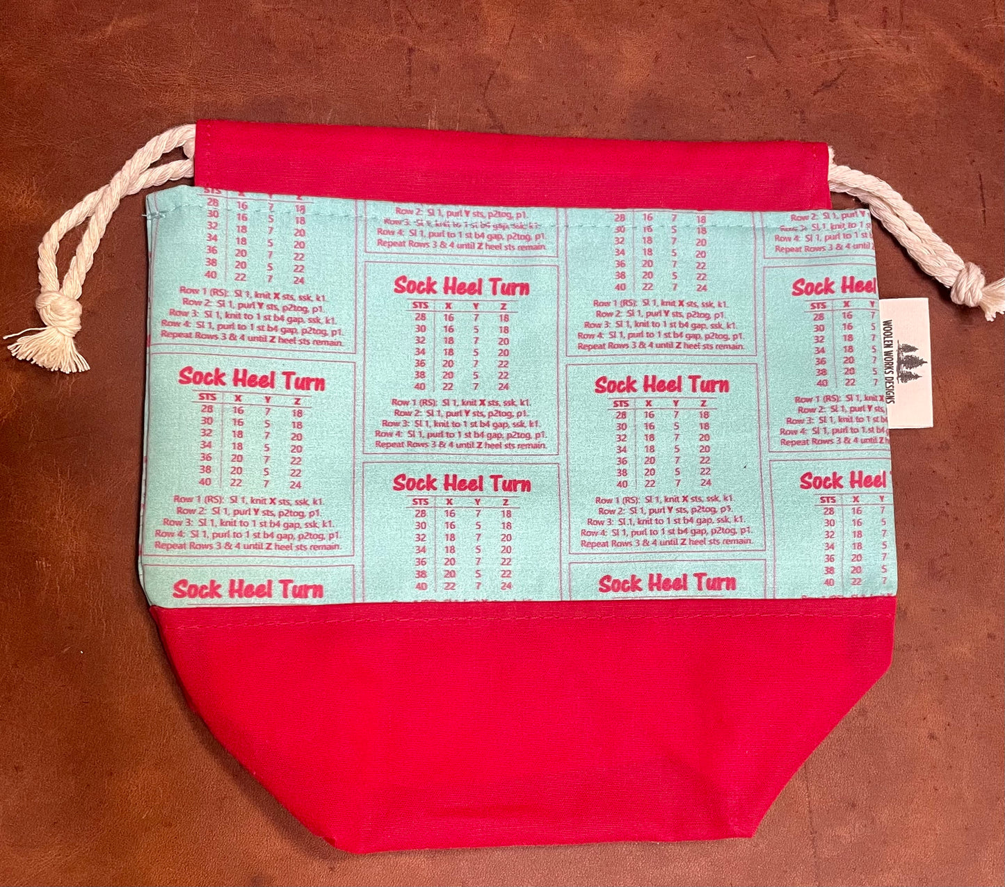 Waxed Canvas Base Sock Bag