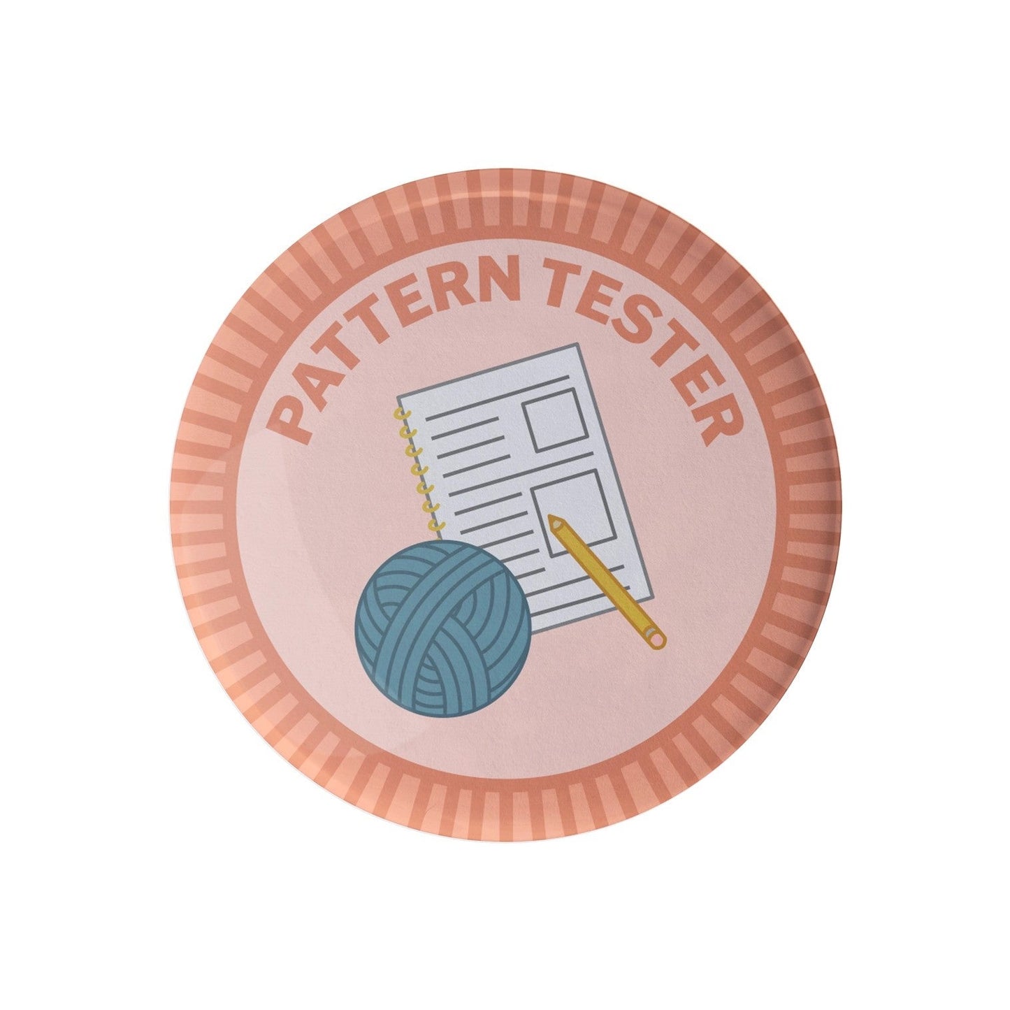 Camp Stitchwood Purl Scout Merit Badge Pin